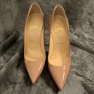 christian louboutins size 34 1/2 or 5.5 woman’s